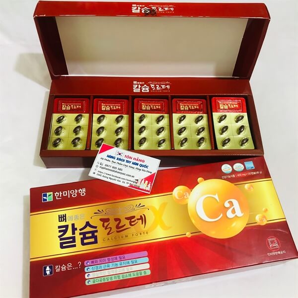 Viên Canxi Hanmi Hàn Quốc, hộp 120 viên Viên Canxi Hanmi Hàn Quốc, hộp 120 viên