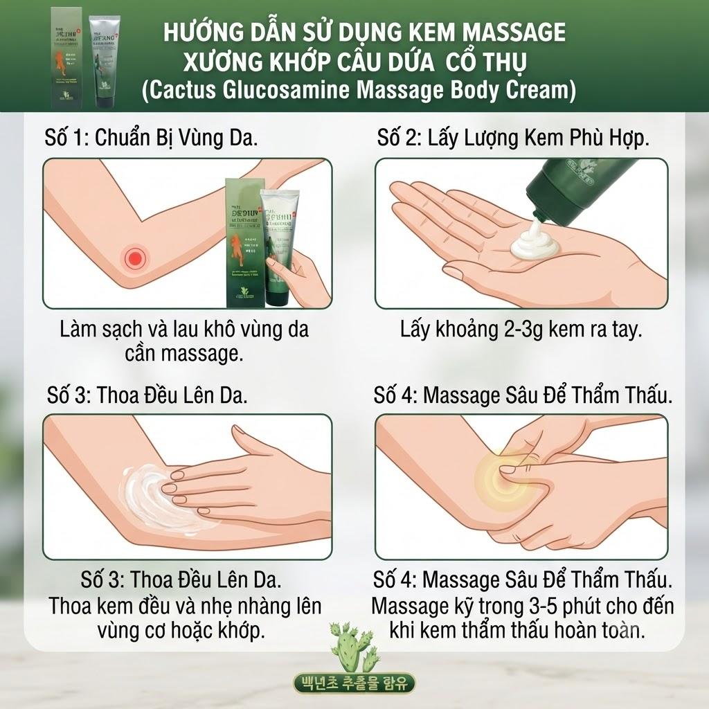 Dầu Lạnh Xoa Bóp Glucosamine Hàn Quốc Chính Hãng Dầu Lạnh Xoa Bóp Glucosamine Hàn Quốc Chính Hãng