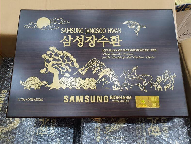Bổ não trầm hương Samsung Jangsoo Hwan 60 viên Bổ não trầm hương Samsung Jangsoo Hwan 60 viên