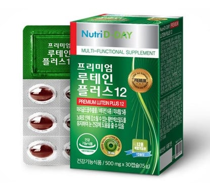 Viên uống bổ mắt Nutrid-Day Premium Lutein Plus 12