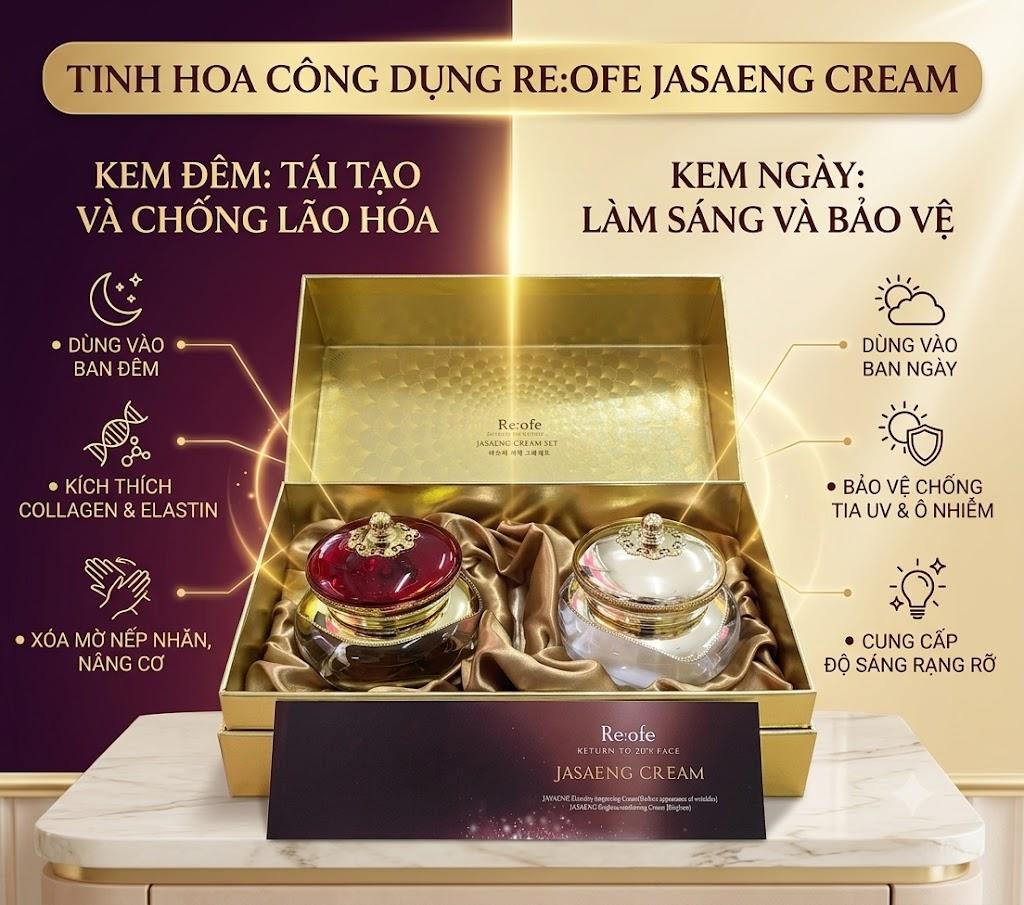 Set dưỡng trắng da Hoàng Cung Re:ofe Jasaeng Set dưỡng trắng da Hoàng Cung Re:ofe Jasaeng