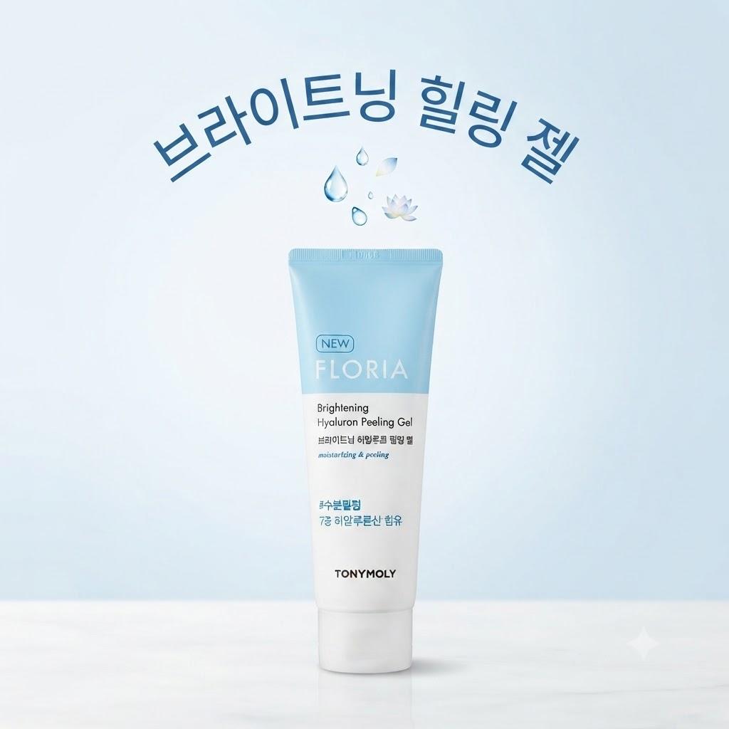 Gel Tẩy Tế Bào Chết Tonymoly Floria Brightening Hyaluron Peeling Gel Chính Hãng Hàn Quốc Gel Tẩy Tế Bào Chết Tonymoly Floria Brightening Hyaluron Peeling Gel Chính Hãng Hàn Quốc